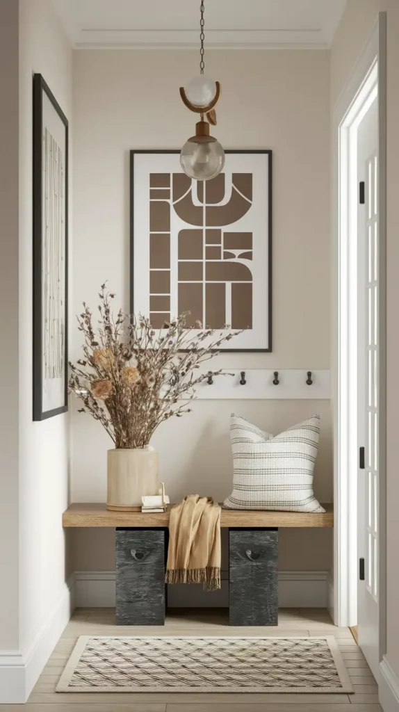 28 Stylish Small Entryways Ideas To Maximize Space With Smart Storage & Decor