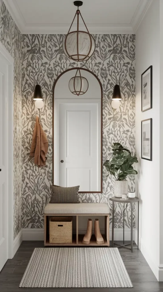 28 Stylish Small Entryways Ideas To Maximize Space With Smart Storage & Decor
