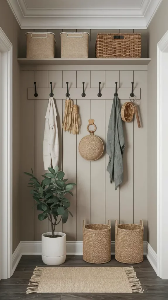 28 Stylish Small Entryways Ideas To Maximize Space With Smart Storage & Decor