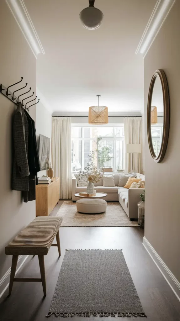 28 Stylish Small Entryways Ideas To Maximize Space With Smart Storage & Decor