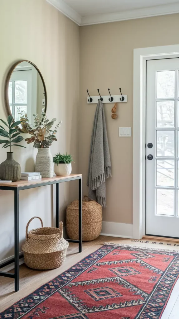 28 Stylish Small Entryways Ideas To Maximize Space With Smart Storage & Decor