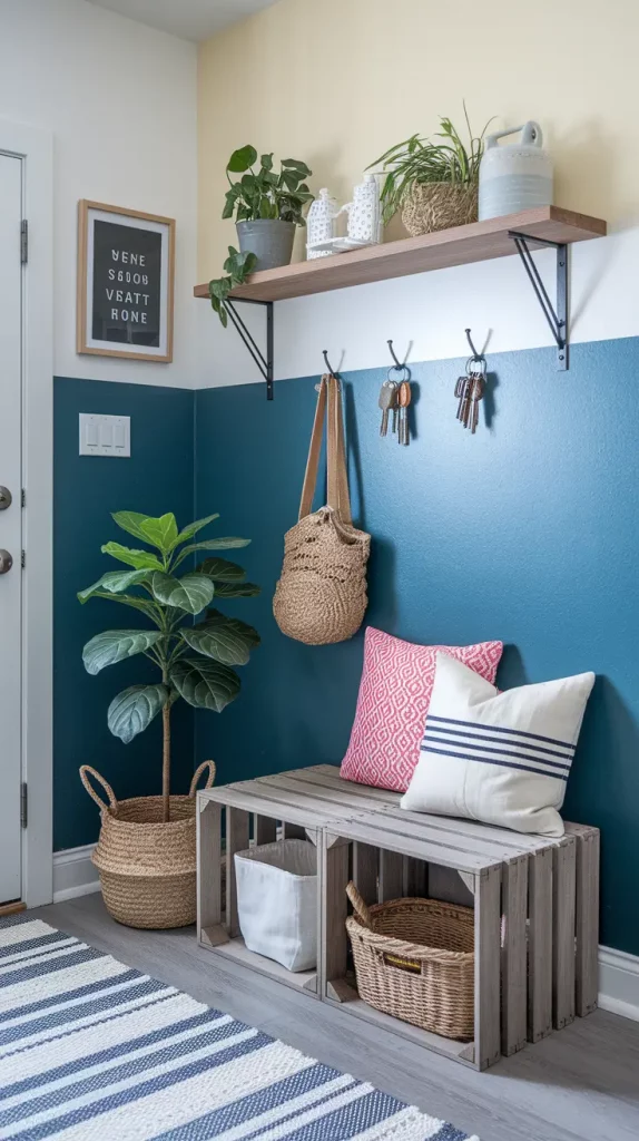28 Stylish Small Entryways Ideas To Maximize Space With Smart Storage & Decor