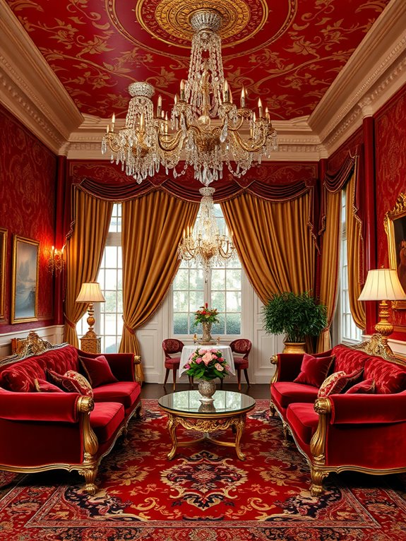 vibrant floral textiles design