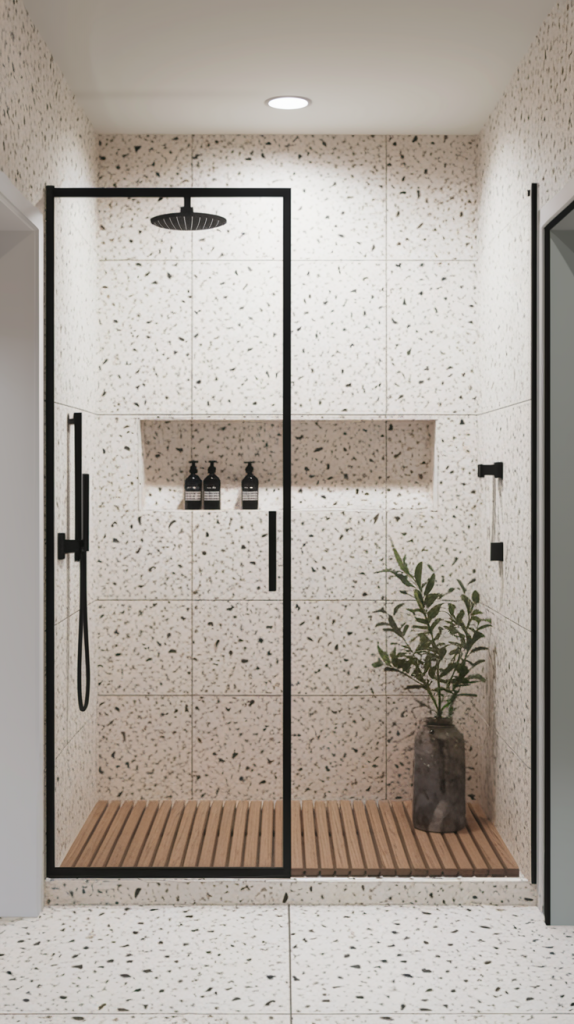 Spacious Walk-In Shower