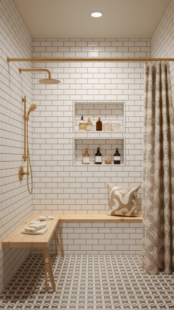 Elegant Guest Shower