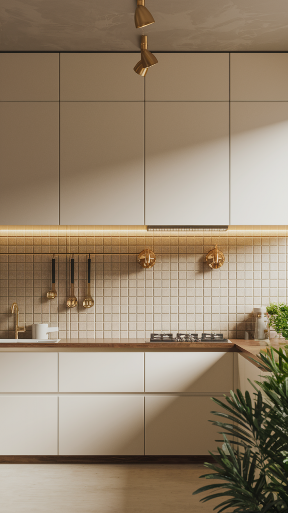 Elegant White Kitchen Cabinets