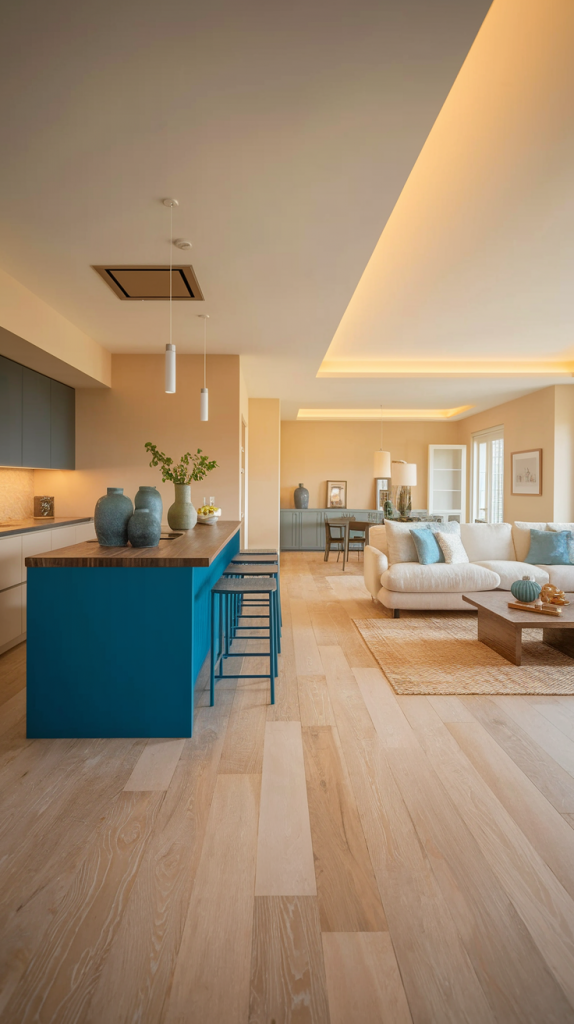 Open Concept Kitchen Colors