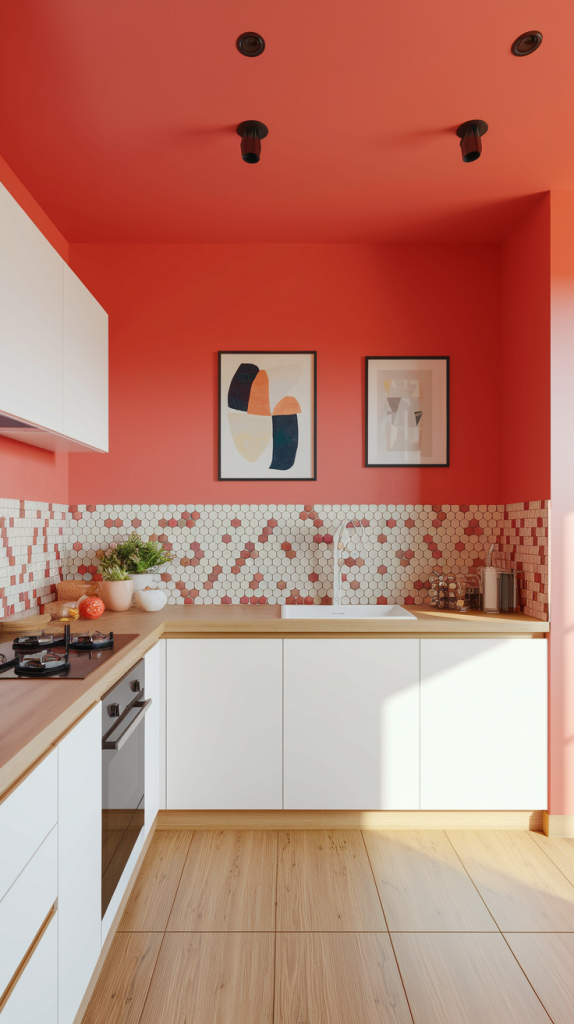 Vibrant Kitchen Wall Colors