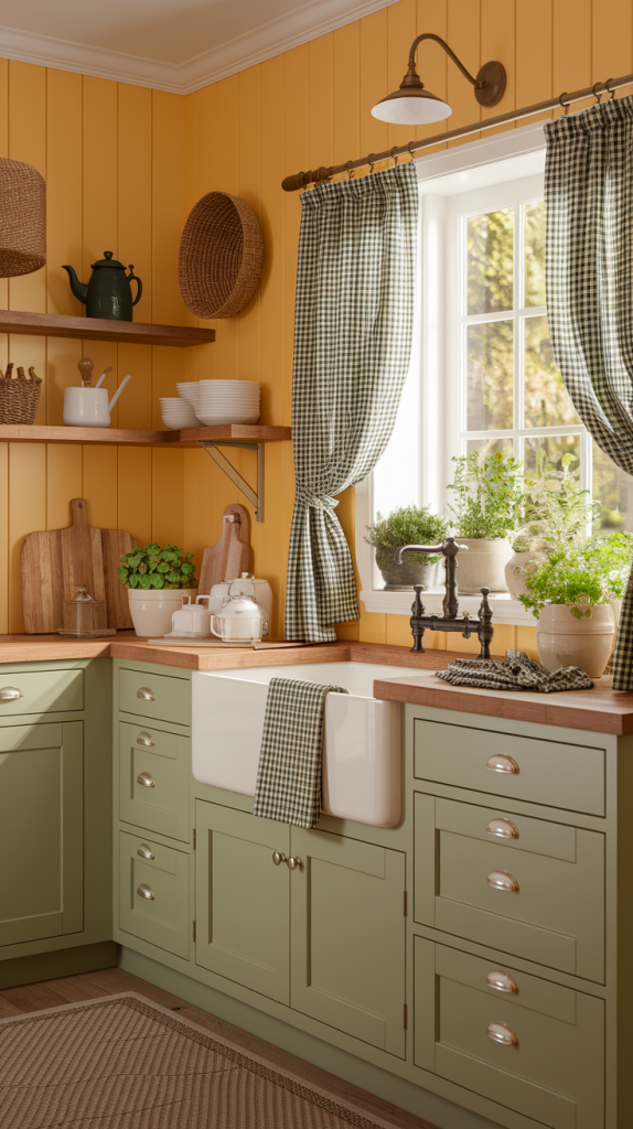 Country Kitchen Colors