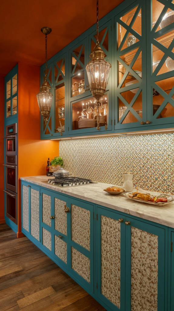 Indian Inspired Kitchen Colors