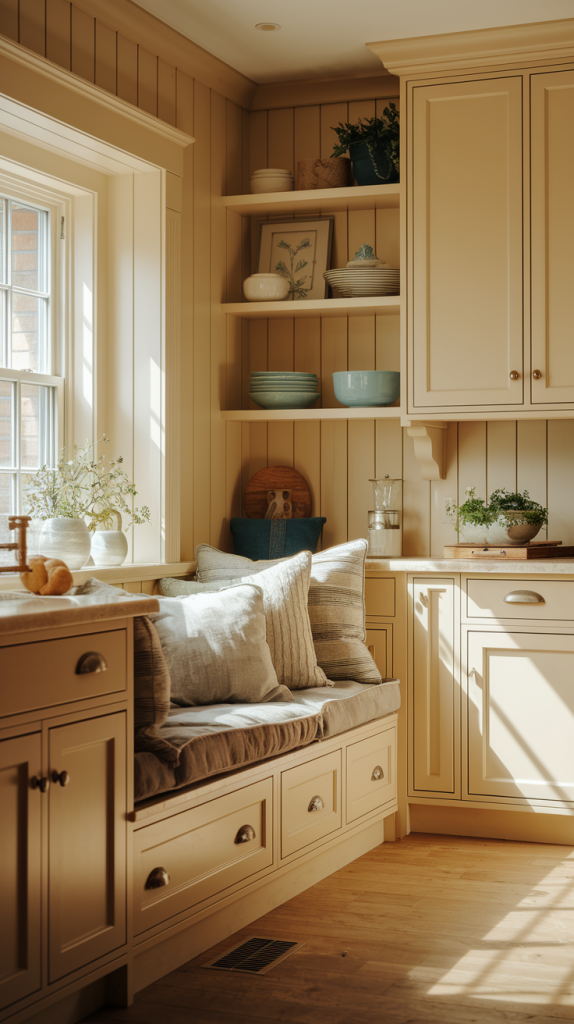 Cozy Living Room Inspired Kitchen