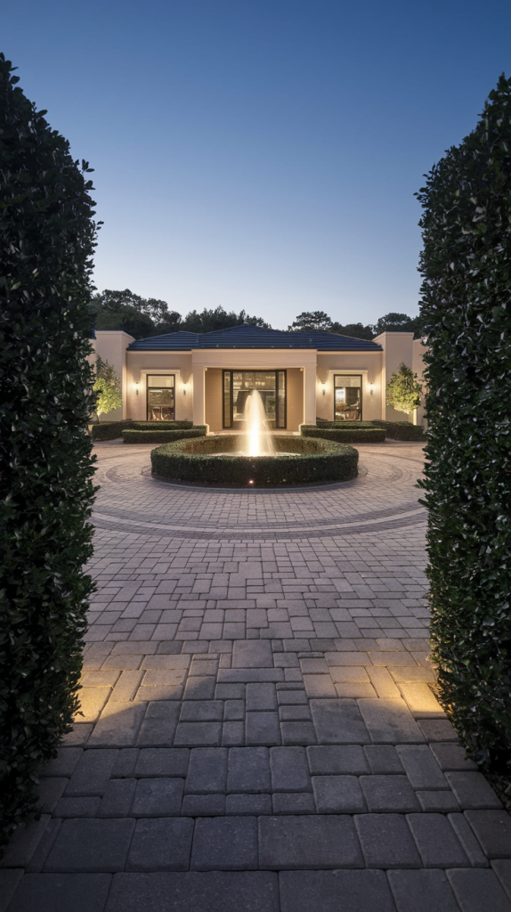 Upgrade Your Entrance: 28 Stylish and Functional Modern Driveway Ideas