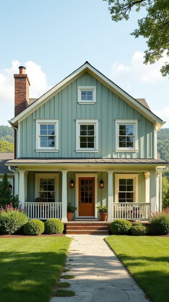 soothing nature inspired color palette