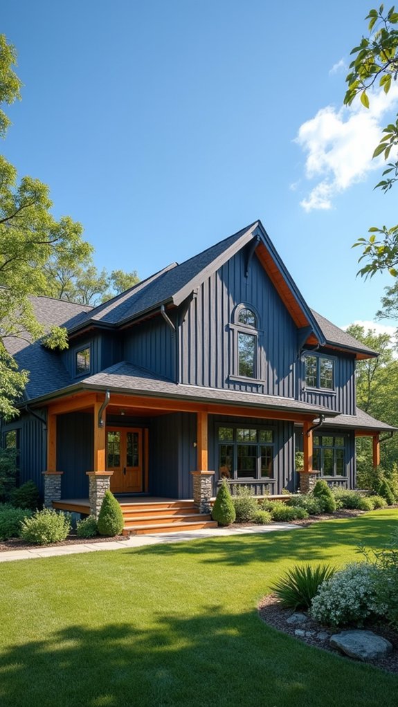 stylish contrast of comfort