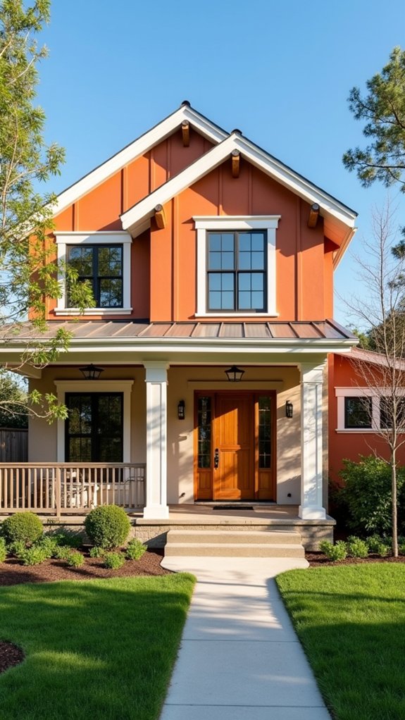 warm rustic color harmony