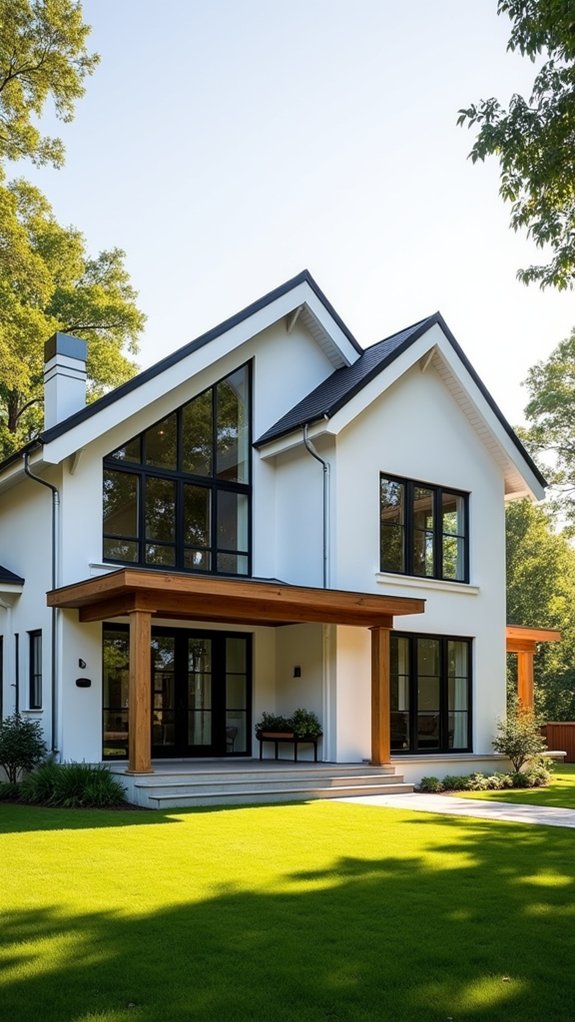 farmhouse modern aesthetic balance