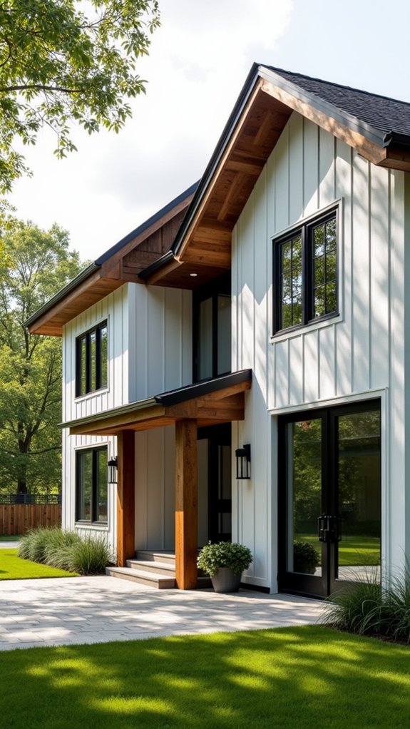 modern rooflines enhance aesthetics