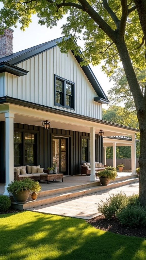 board and batten charm