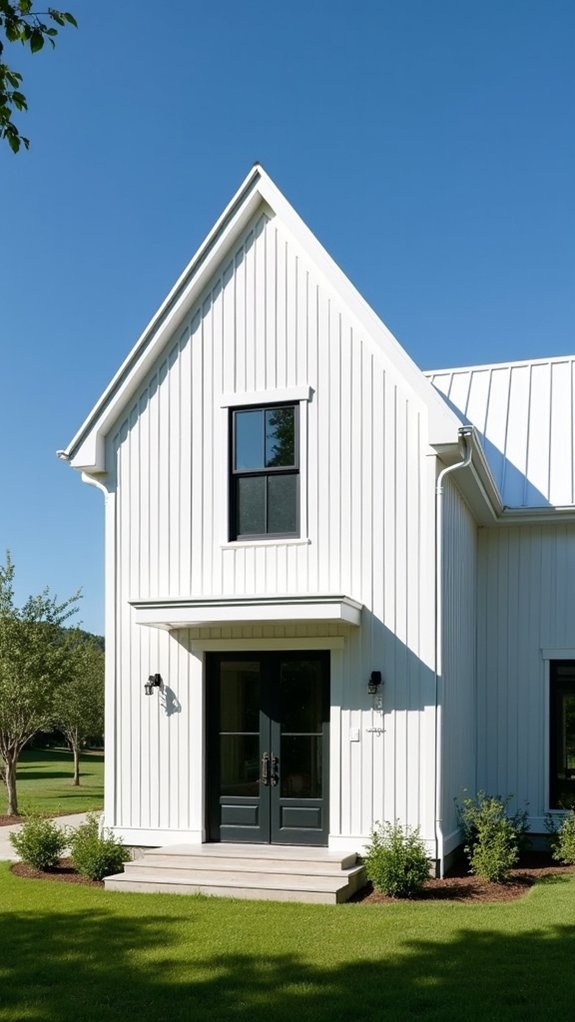 sleek modern farmhouse aesthetics