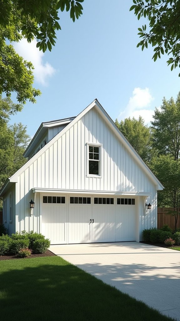 integrated garages enhance aesthetics