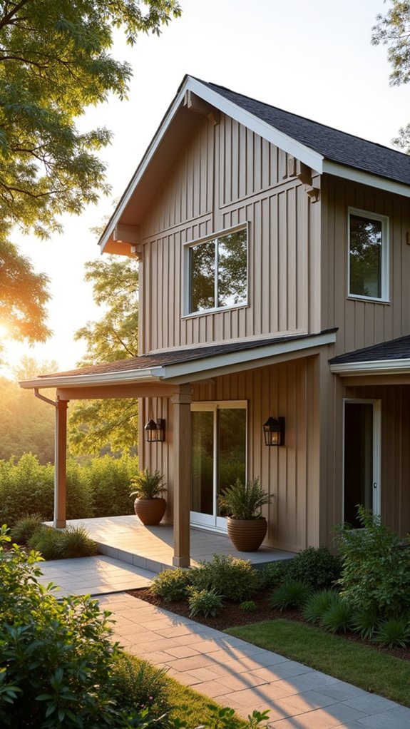 modern durable low maintenance cladding