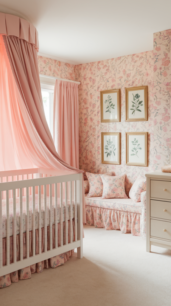 From Vintage to Modern: 30 Beautiful Girls' Nursery Ideas to Try