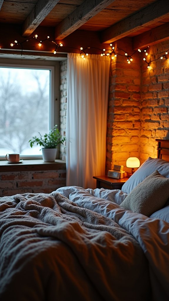 magical cozy bedroom ambiance