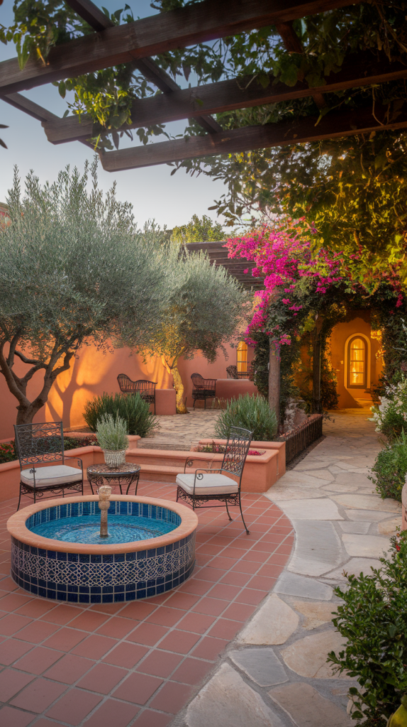 Mediterranean Backyard Design