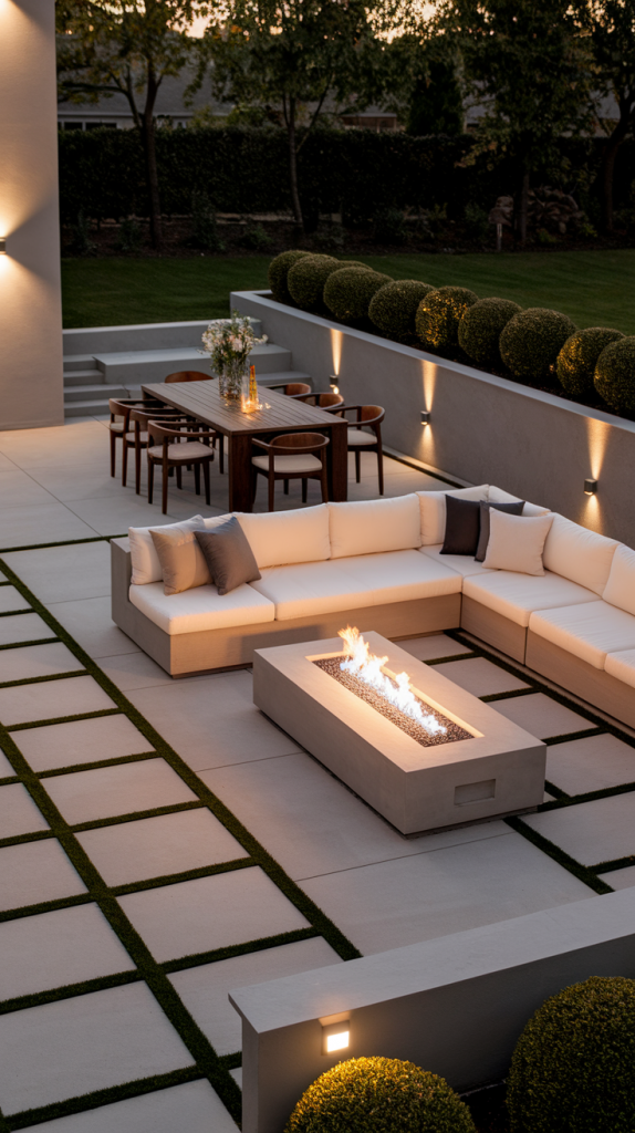 Comfortable and Stylish Backyard