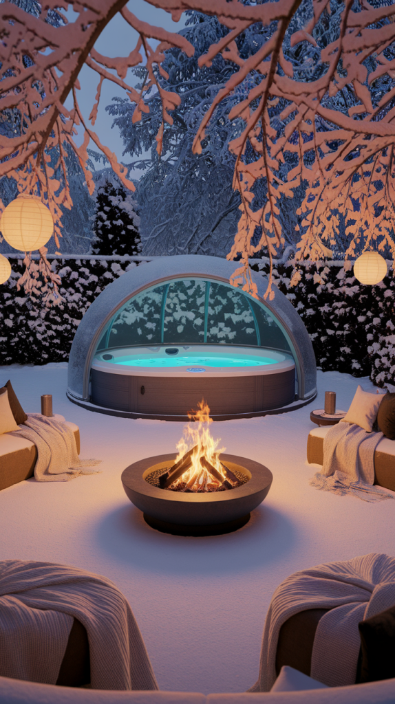 Winter Backyard Comfort