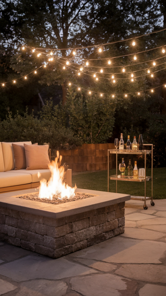 Firepit Backyard Design
