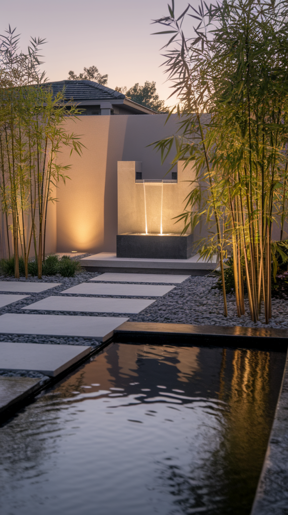 Water Feature Backyard