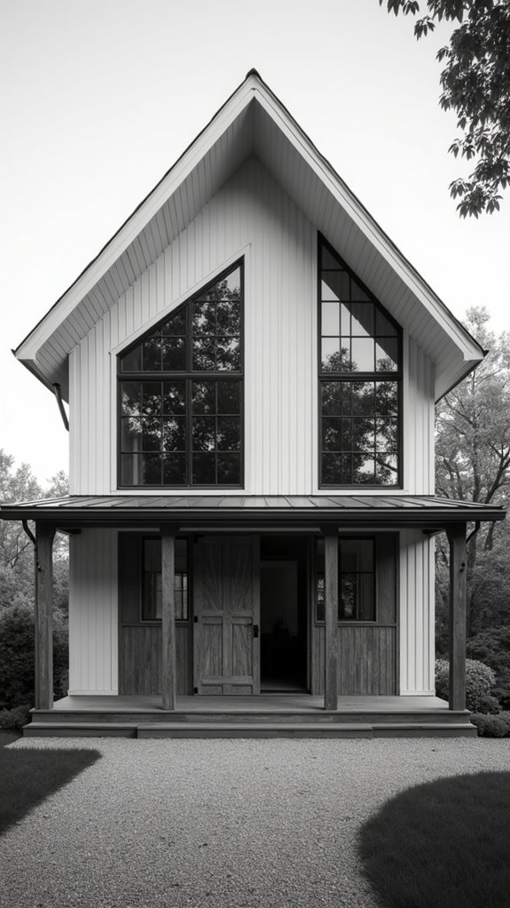 modern barn style fusion