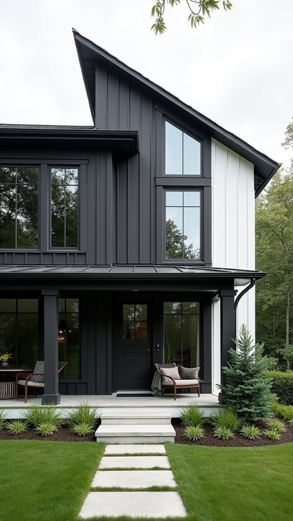 elegant black and white