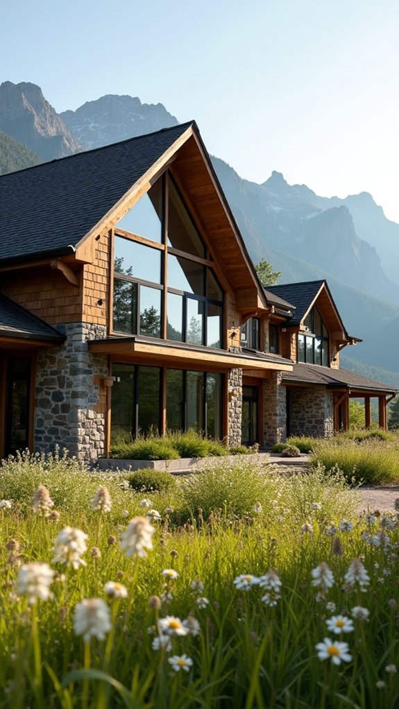 contemporary gabled roof design