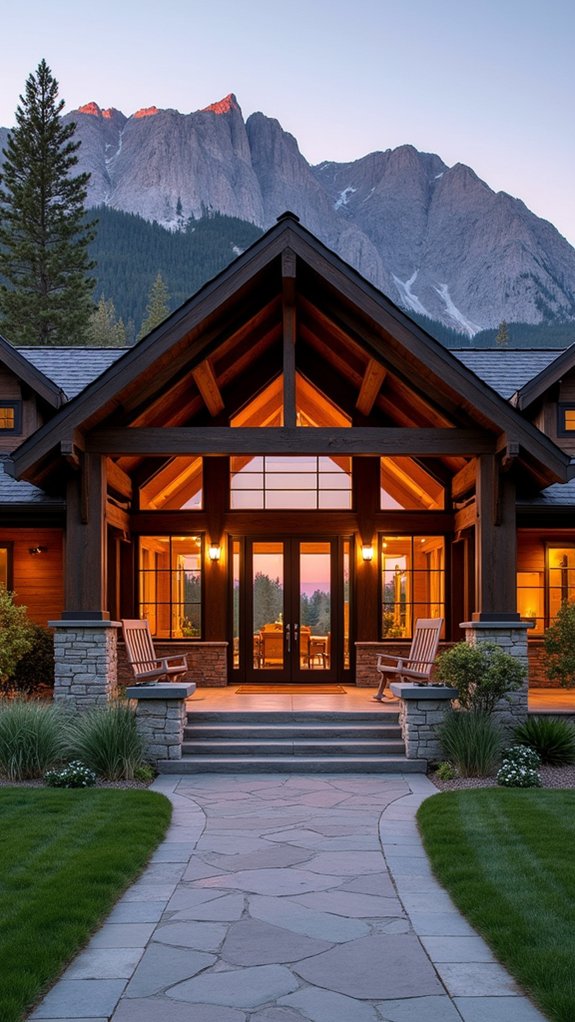 natural inviting entryways flourish