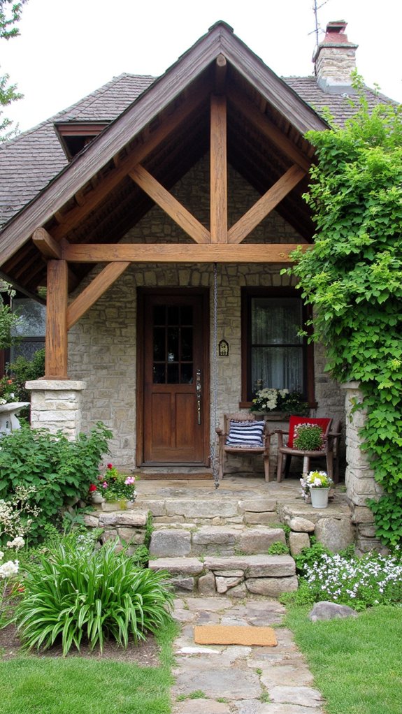 rustic charm and warmth