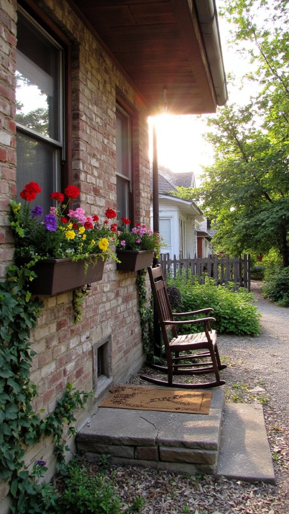 charming seasonal flower boxes