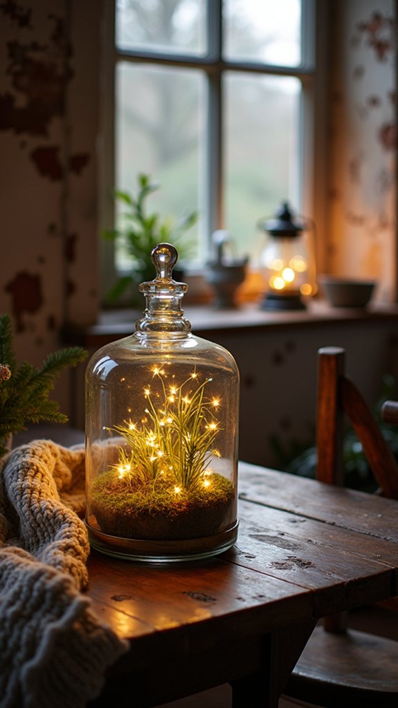 magical glass terrarium lights