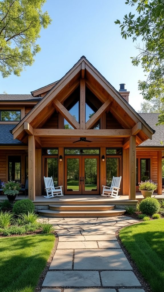 rustic warmth and nostalgia