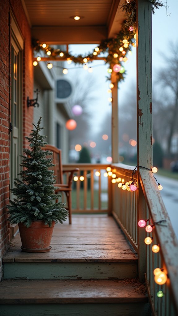 vintage bubble lights nostalgia