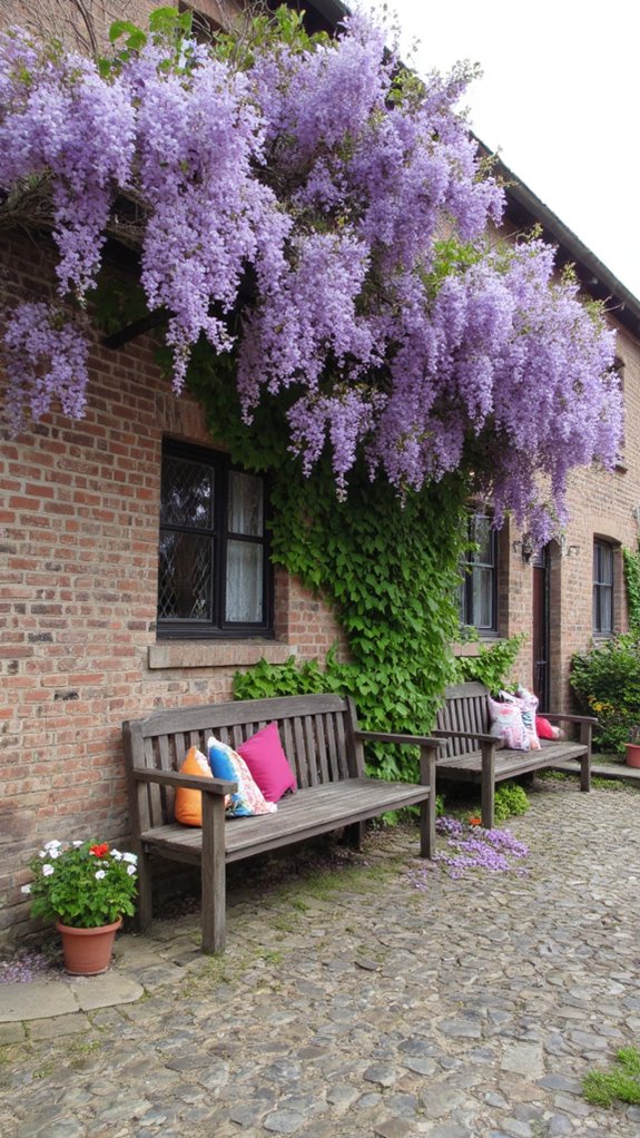 cozy functional outdoor seating