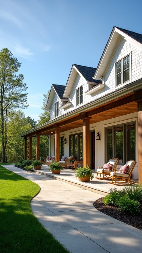 inviting outdoor gathering space