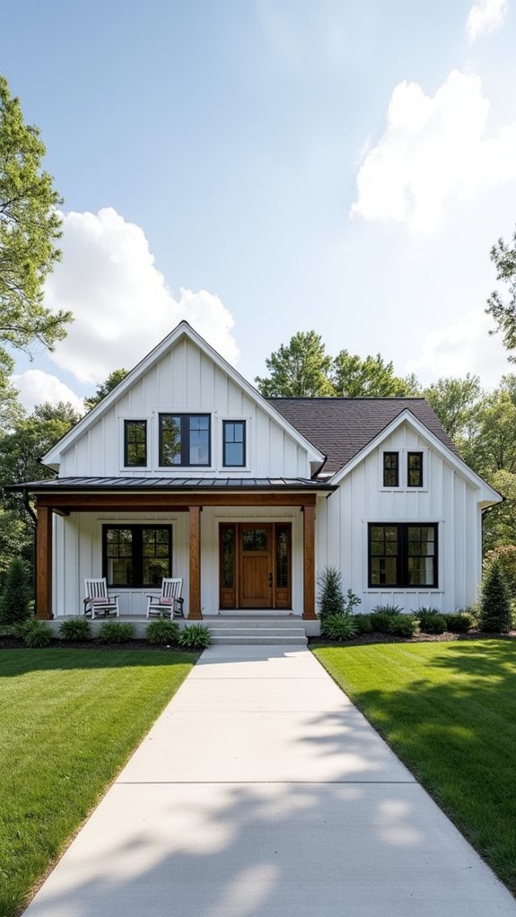 spacious garage enhances functionality