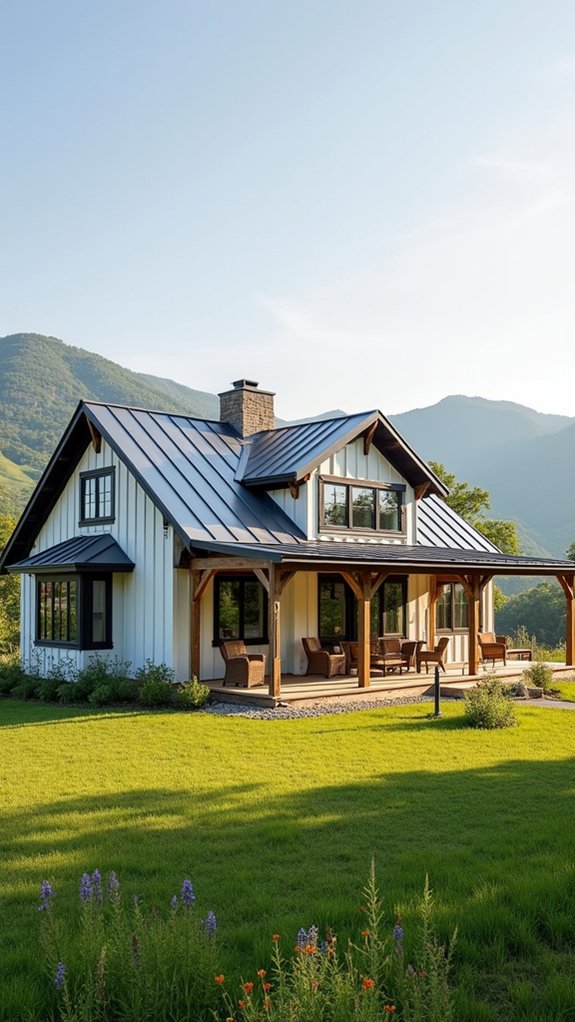 modern farmhouse design blend