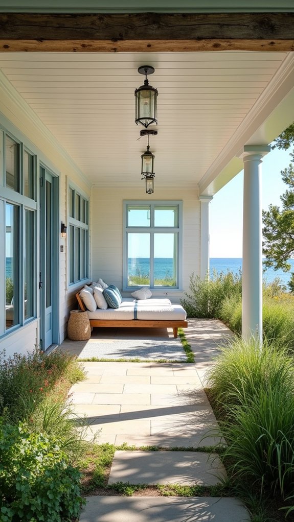 coastal serene farmhouse design