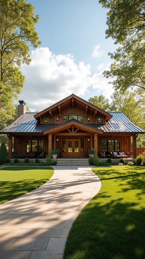 warm wood inviting atmosphere