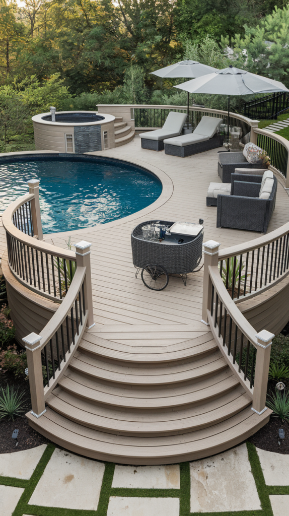 Deck Ideas for Above Ground Pools: 28 Stylish & Practical Designs for Every Backyard