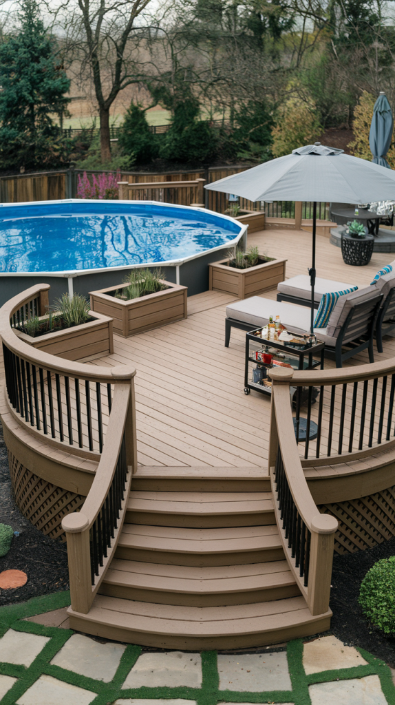 Deck Ideas for Above Ground Pools: 28 Stylish & Practical Designs for Every Backyard