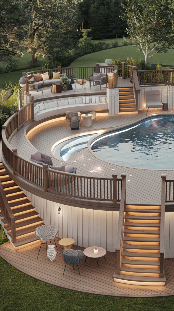 Deck Ideas for Above Ground Pools: 28 Stylish & Practical Designs for Every Backyard